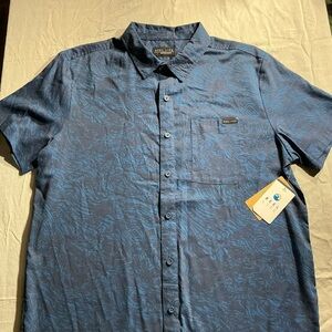 Breezeway Blue Men's Casual Button Down Shirt